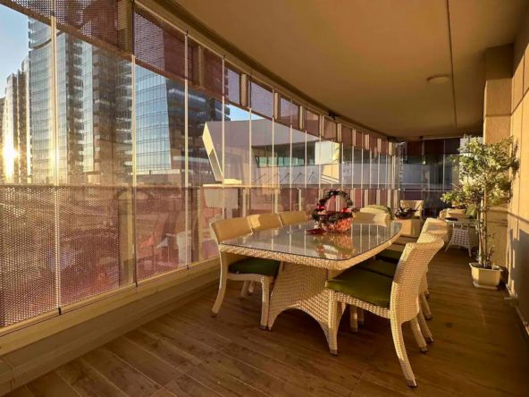 اجاره روزانه هتل آپارتمان 3 خوابه لوکس در ماسلاک 1453 استانبول